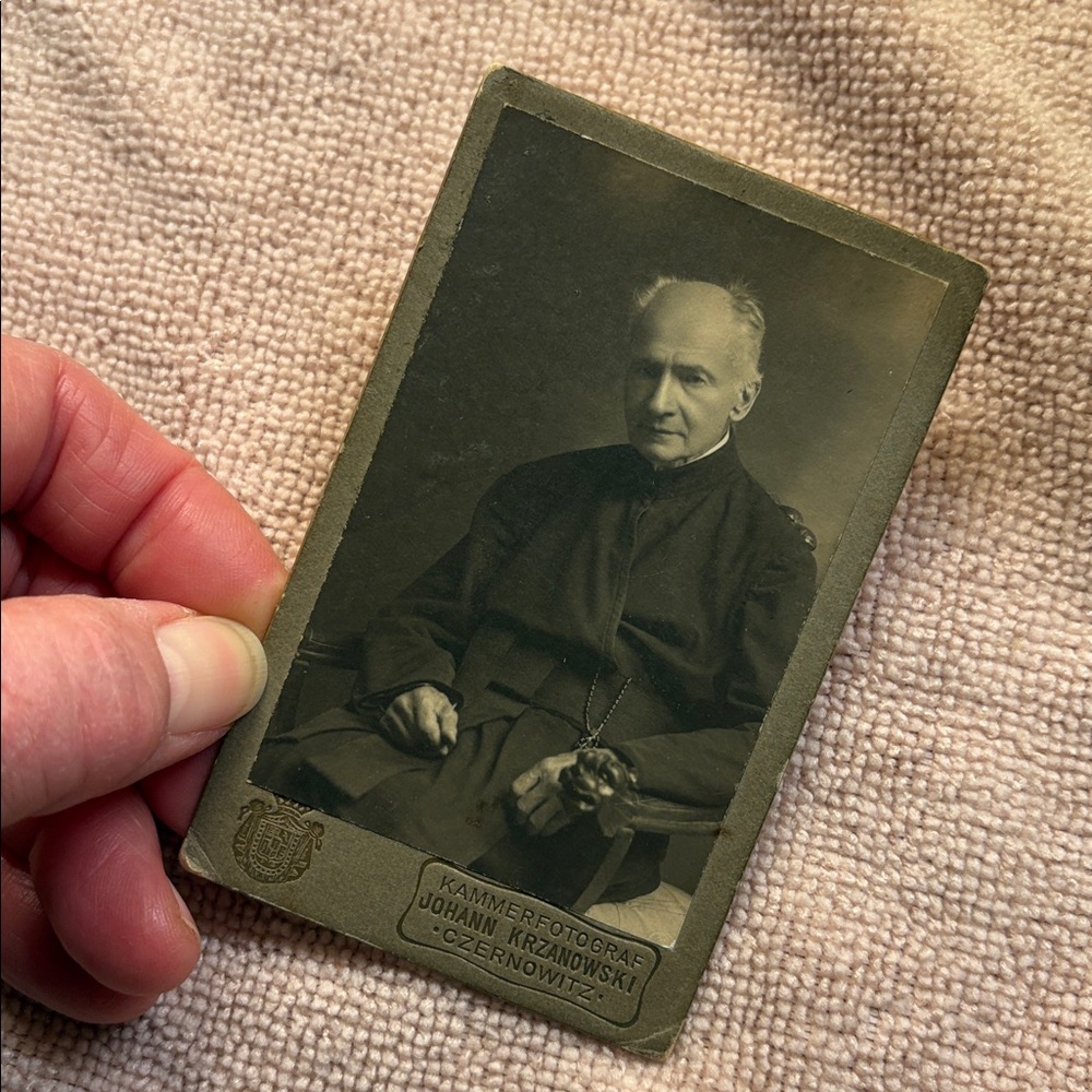 Vintage Photograph of a Man antique Austrian Hungarian